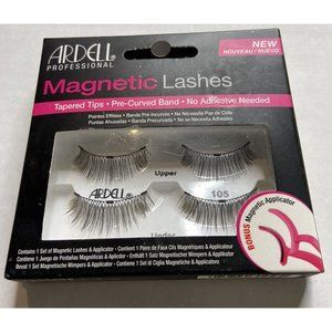 Ardell Professional Magnetic Lashes  105 W/ Applicator 2 Sets Lashes No Adhesive